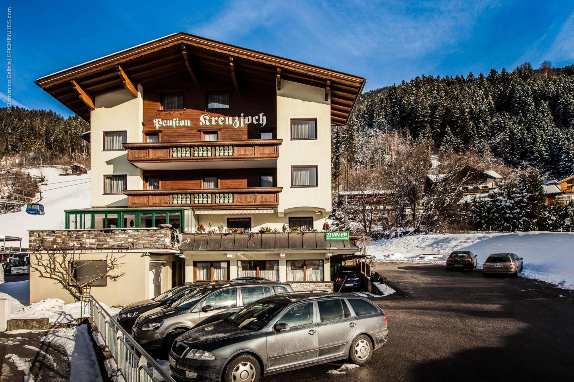 Pension Kreuzjoch Zell am Ziller Exteriör bild