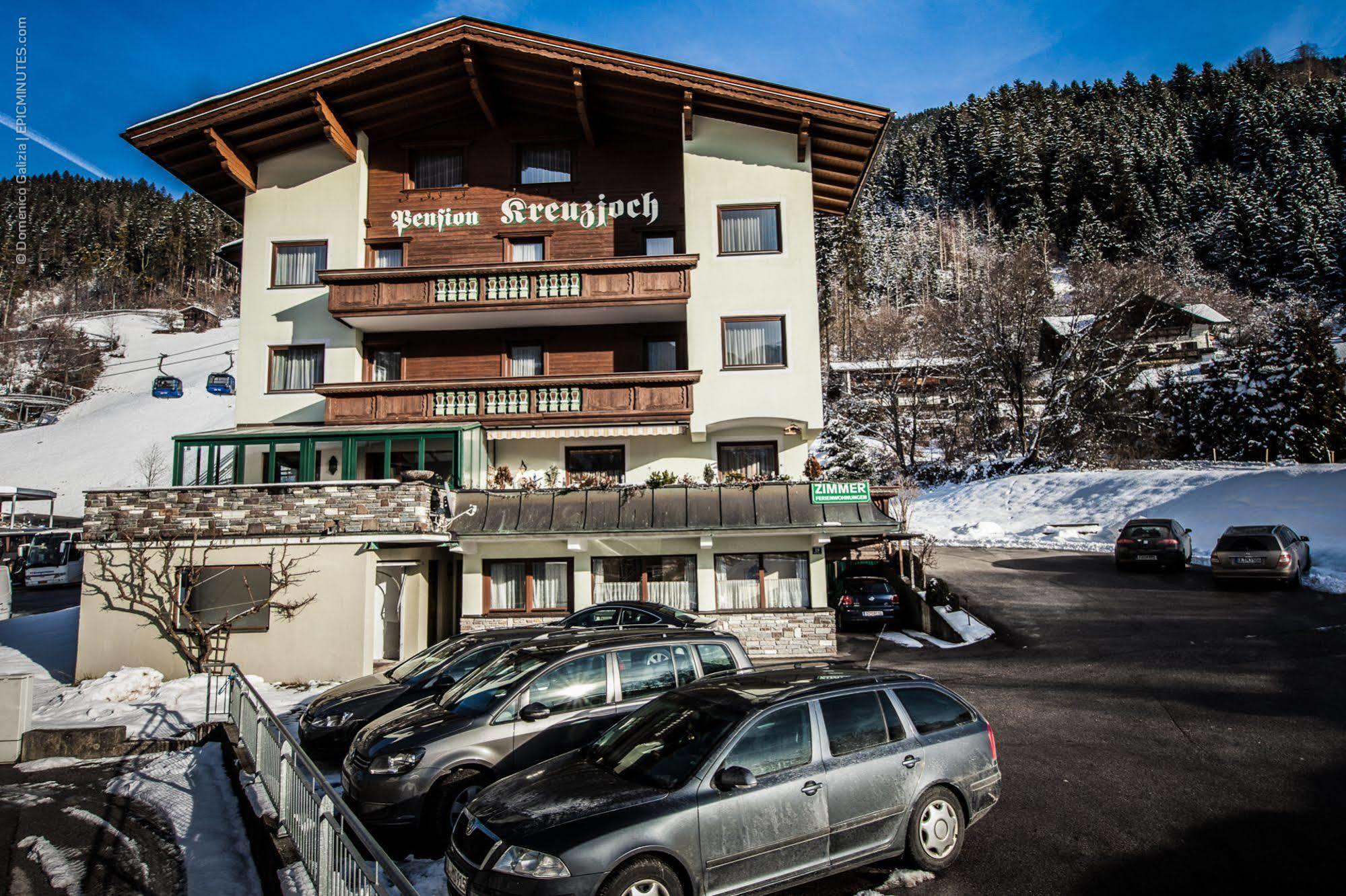 Pension Kreuzjoch Zell am Ziller Exteriör bild
