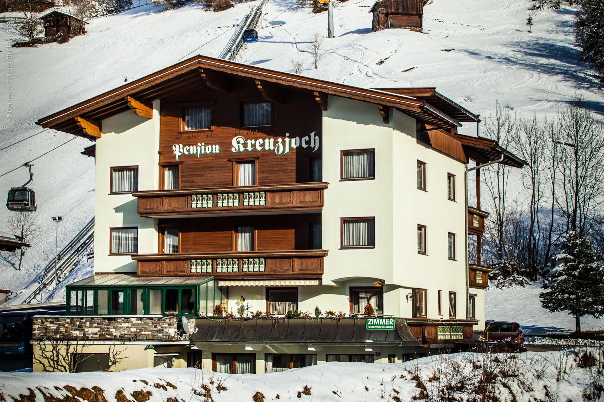 Pension Kreuzjoch Zell am Ziller Exteriör bild